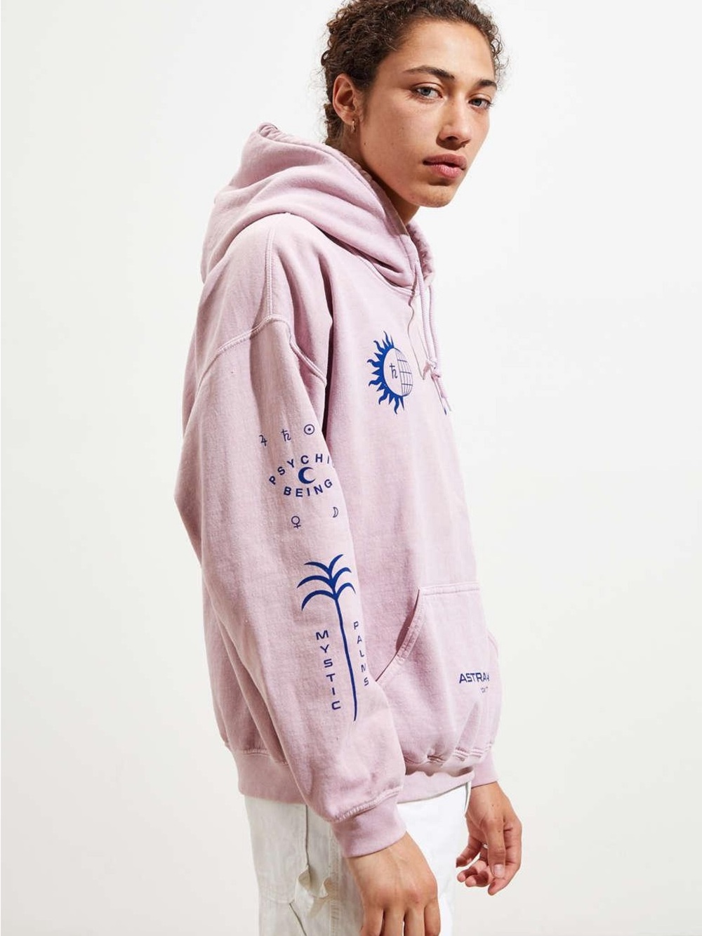 Urban Outfitters Dusty Lavender Pullover Hoodie - Picture 11 of 12